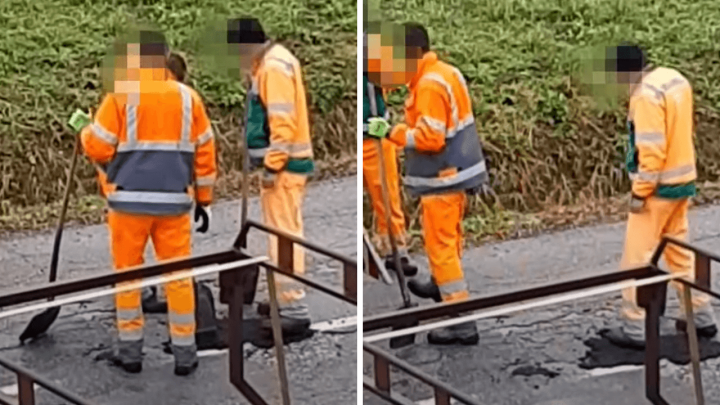 Internetom kruži snimka radova na cesti u Zagorju: Je li to ispravno 'krpanje rupa'?