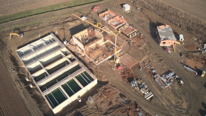 Radovi od 143 mil. kuna na uređaju za pročišćavanje otpadnih voda aglomeracije Nova Gradiška su u punom zamahu