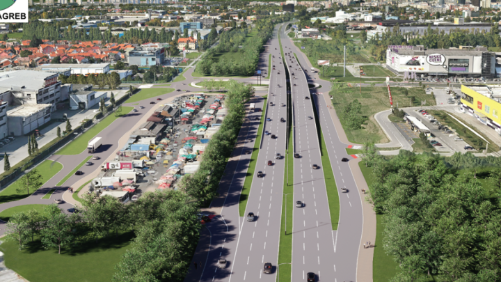 Zagreb na Slavonskoj aveniji gradi novi nadvožnjak od 150 milijuna kuna, riješit će se prometni čep