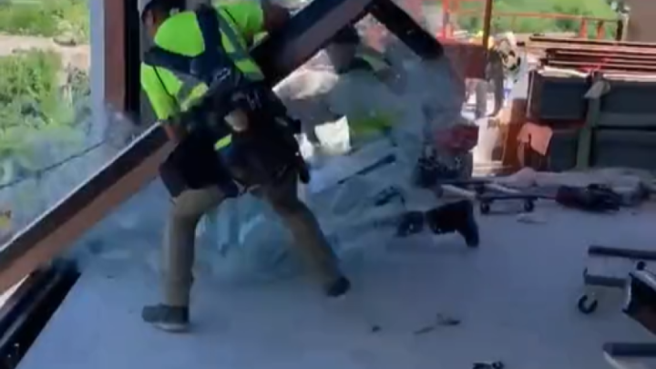 [VIDEO] Građevinski radovi krenuli po zlu: Sve je izgledalo savršeno do jednog trenutka