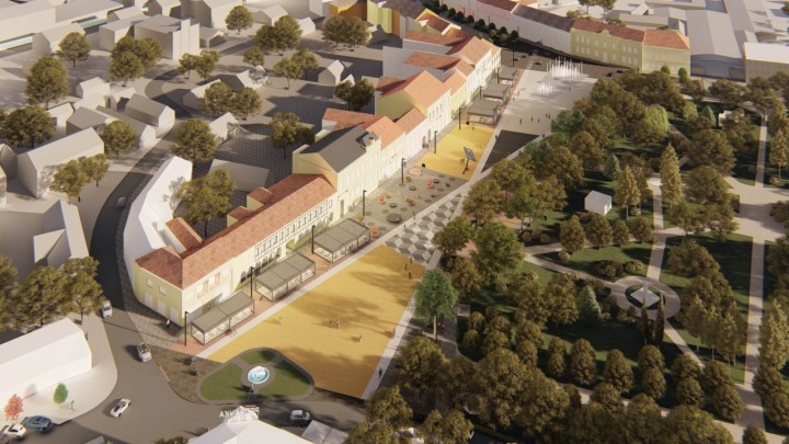 [FOTO] Pogledajte kako će izgledati središte grada na sjeveru zemlje nakon obnove dvaju njegovih trgova