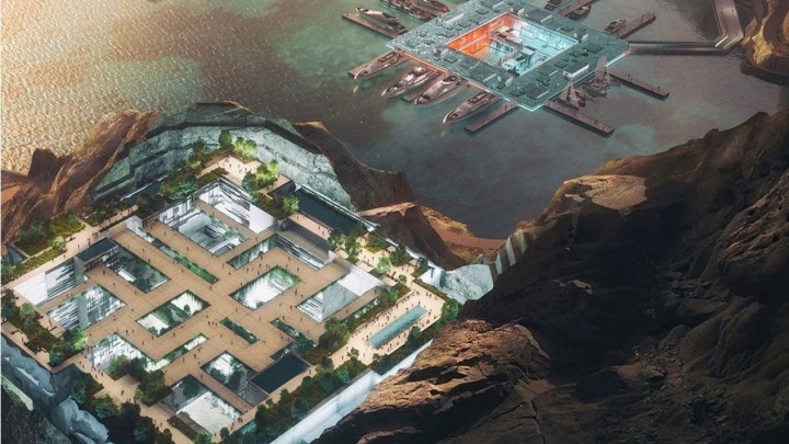 Pogledajte kako izgleda Aquellum, grad budućnosti u stijeni
