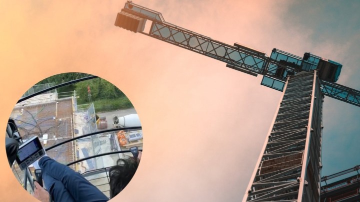 [VIDEO] Zakoračite u dizalicu i saznajte kako izgleda pogled na gradilište iz zraka