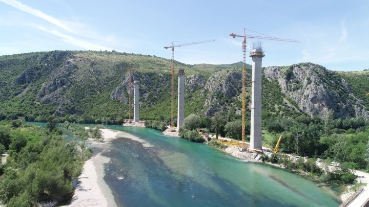 [VIDEO] U susjedstvu gradi se jedan od najimpresivnijih objekata koridora Vc koji Budimpeštu povezuje s Jadranom