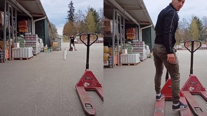 [VIDEO] Imamo li pobjednika u kategoriji slalom viličar?