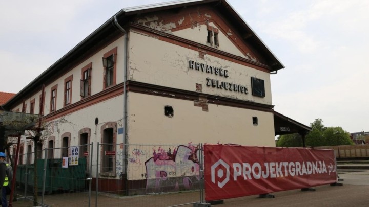 Županovo staro obećanje: Osječani napokon dočekali obnovu zgrade Željezničkog kolodvora