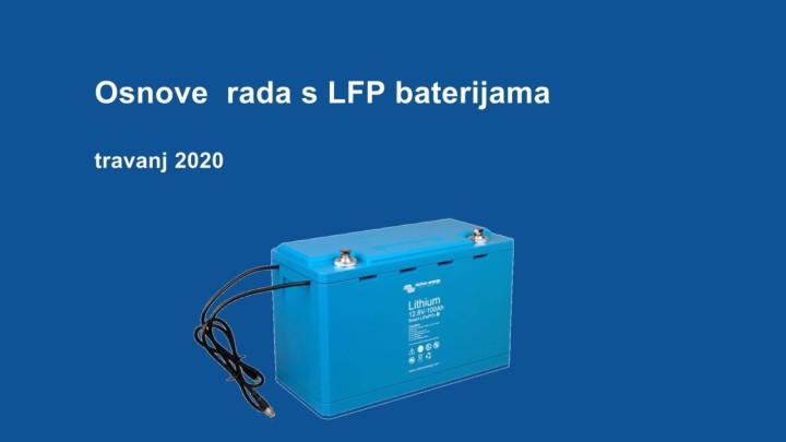 Osnove rada s LFP baterijama