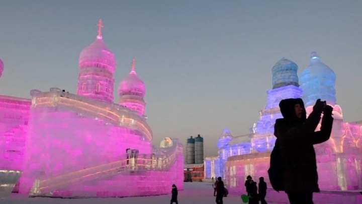 Video: Grad u Kini vrijedan 500 milijuna dolara napravljen je od snježnih i ledenih skupltura