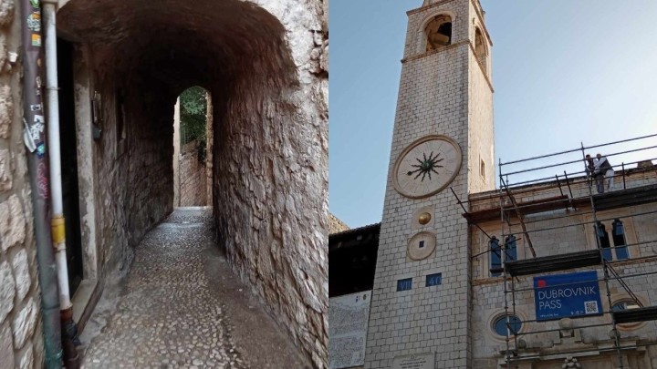 Potresi u Dubrovniku su strašni u uskim ulicama, ali straha nema zbog jednog graditeljskog trika