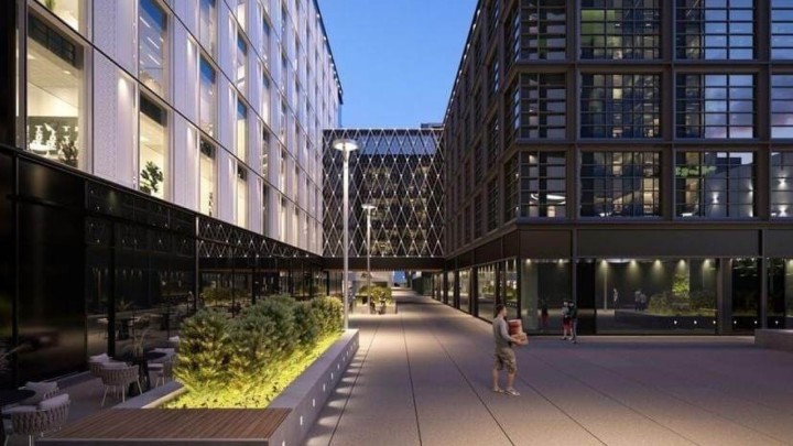 City Island: Moderne vizure hotela Pullman u Buzinu