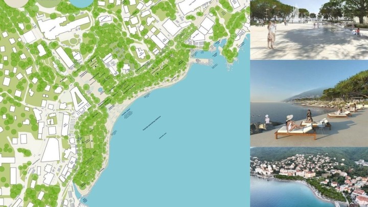 Foto: Pogledajte pobjedničko urbanistiško rješenje za središte Opatije i Slatinu
