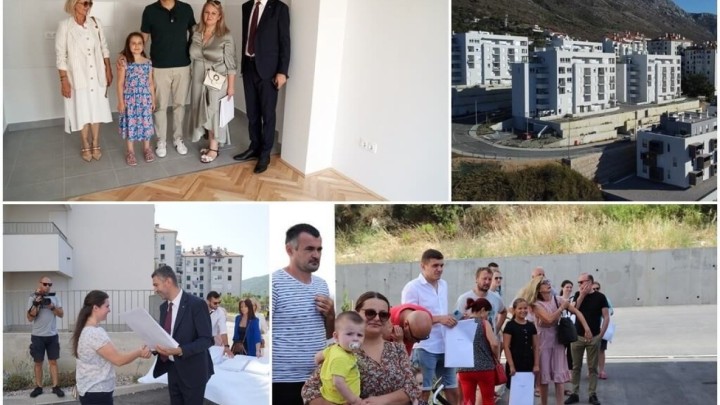 Grad Dubrovnik dao u najam novoizgrađene stanove: Uručeni ključevi prvim korisnicima