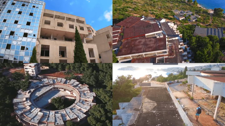 Tri zapuštena bisera Jadrana: Napušteni hoteli koji i dalje mame poglede ljudi