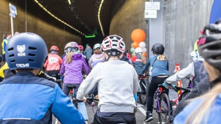 VIDEO: Funkcionalna atrakcija - tunel za bicikliste i pješake vrijedan 26 milijuna eura