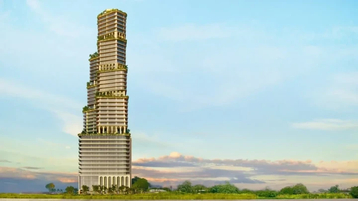 Južnoamerički grad dobiva 'torta' neboder, stanari svake etaže imati će svoju zelenu oazu