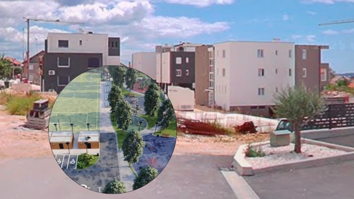 Novo naselje na Jadranu dobiva cestovni spoj i zeleni 'trg', ali to nije sve