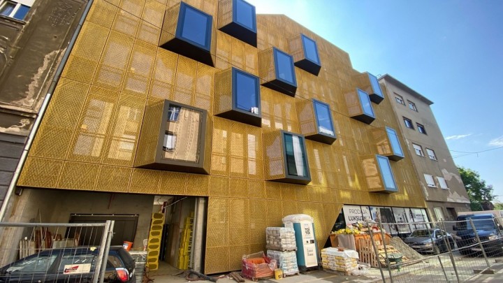 U centru Zagreba se smjestila zgrada neobičnog izgleda: Sviđa li vam se ovakvo pročelje?