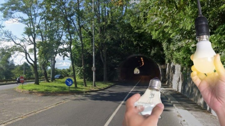 Ovo je jedini 'pravi' tunel u Zagrebu, iznad njega su povijesne ruševine, a sada ga 'šminkaju'