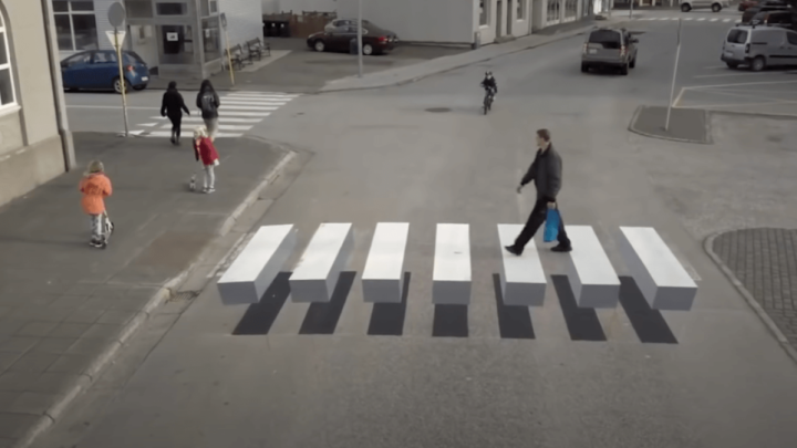 Slovenija u više gradova uvodi „lebdeće” zebre za sigurnost pješaka u prometu