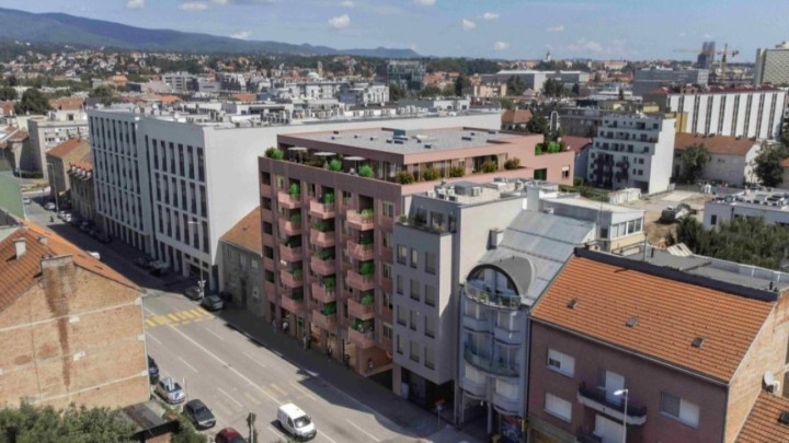 Ova zagrebačka ulica postaje sve luksuznija: Na Trešnjevki niče nova stambena zgrada 'veselog' pročelja