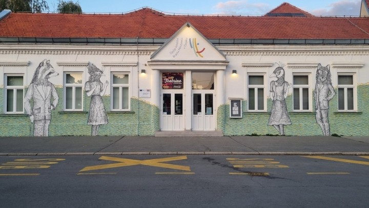 Kazalište na istoku Hrvatske u novom ruhu: Obnova u zagrljaju murala 'podigla' ljepoticu iz 19. stoljeća