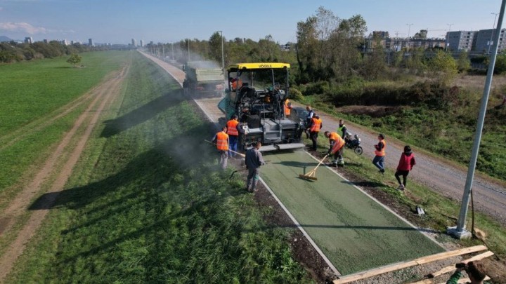 Aktivirano gradilište projekta Greenway, Zagrepčani ipak dobivaju pješačku stazu od eko-asfalta