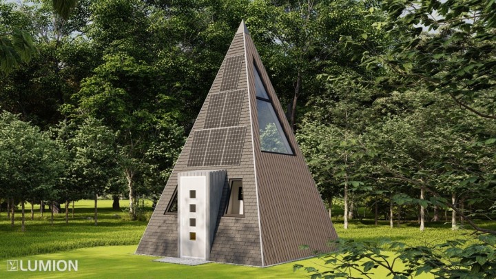 Montažni objekt otporan na potrese: Hrvatski proizvod, sagrađen je od prirodnih materijala