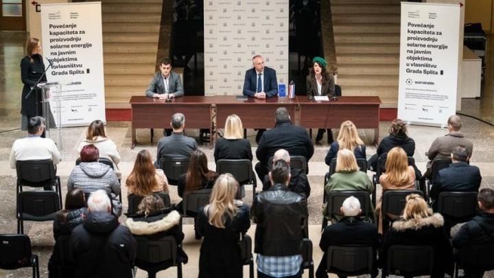 Projekt SuSTainable u Splitu: Kreće se u instaliranje fotonaponskih elektrana na javne objekte
