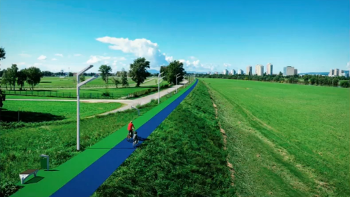 Tomašević otvorio radove na nasipu: Biciklistička staza bit će gotova kroz tri mjeseca