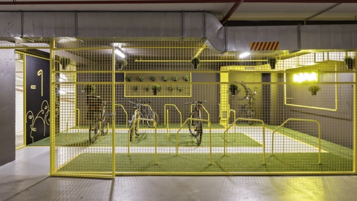 Je li ovo budućnost gradskog parkinga? 'Bajk park' ima 30 parking mjesta i nalazi se u poslovnom središtu Zagreba