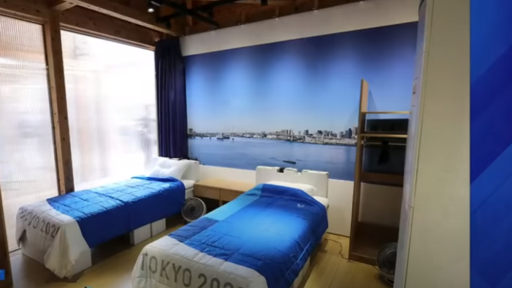 Olimpijski kreveti od papira - i to je moguće kada Japanci rade