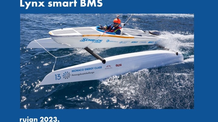 Prikaz nadzornika LFP baterija Lynx smart BMS