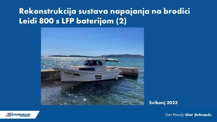 Rekonstrukcija sustava napajanja na brodici Leidi 800 s LFP baterijom (2)