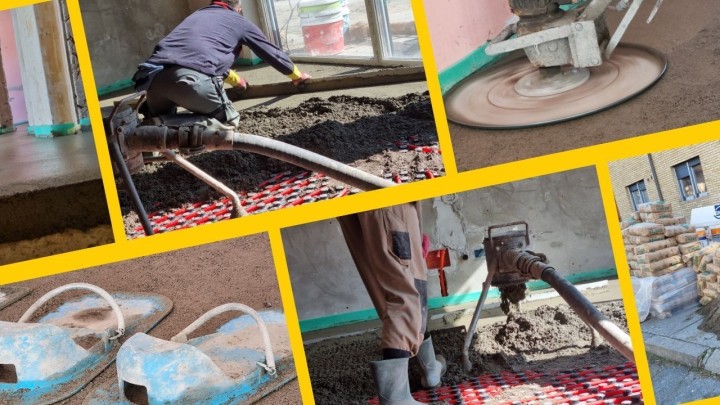 Totalna rekonstrukcija: Izlijevanje glazure na podno grijanje u 3 koraka