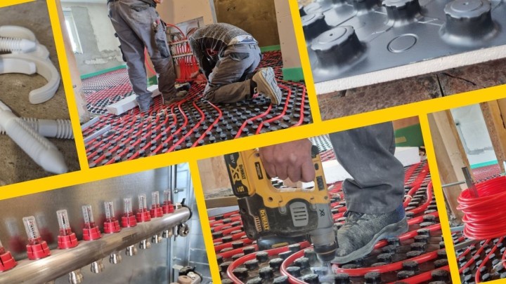 Totalna rekonstrukcija: Podno grijanje na dvije etaže