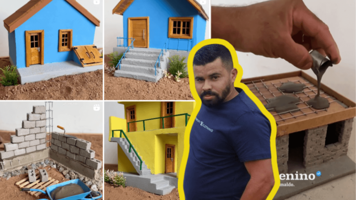 Razgovarali smo s Brazilcem Erimaldom kojeg prate milijuni ljudi: Svojim rukama kao pravi bauštelac izrađuje minijaturne kuće