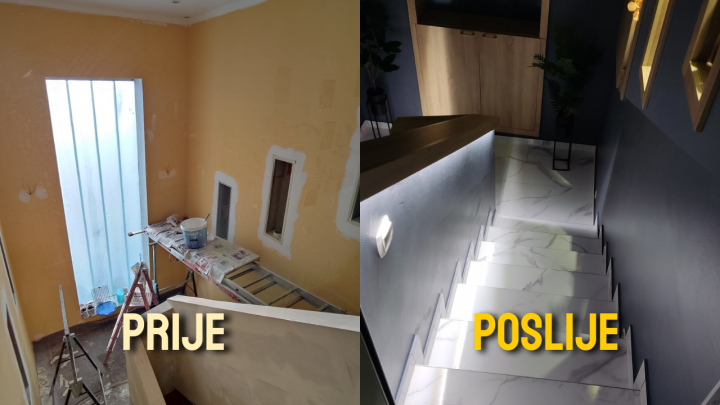 Uređivanje stubišta na budžetu: Uzeo stvar u svoje ruke i napravio posao za duplo manje