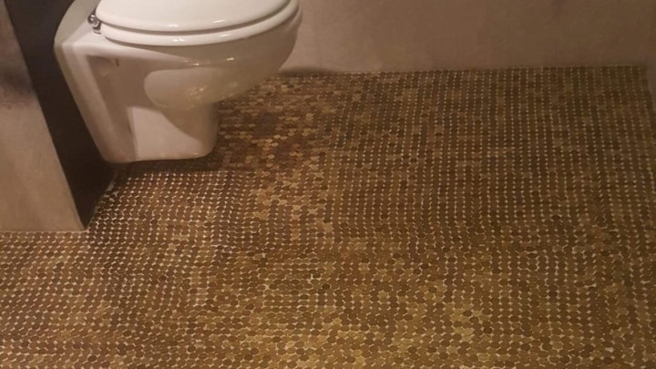 [FOTO] Ovo još niste vidjeli: Umjesto pločica, kupaonicu obložio - lipama