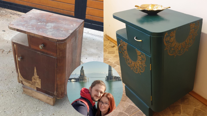 [FOTO] Pogledajte kako ovaj mladi par restaurira i udahnjuje novi život starom namještaju