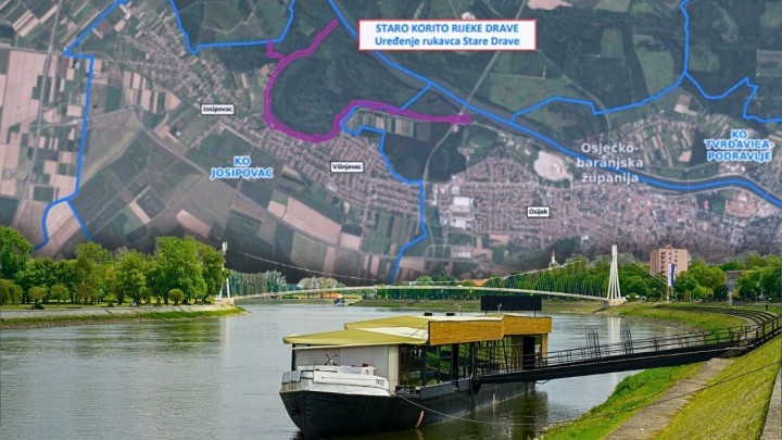 Velika rekonstrukcija riječnog korita Drave, urbanizira se čak 415 tisuća kvadrata