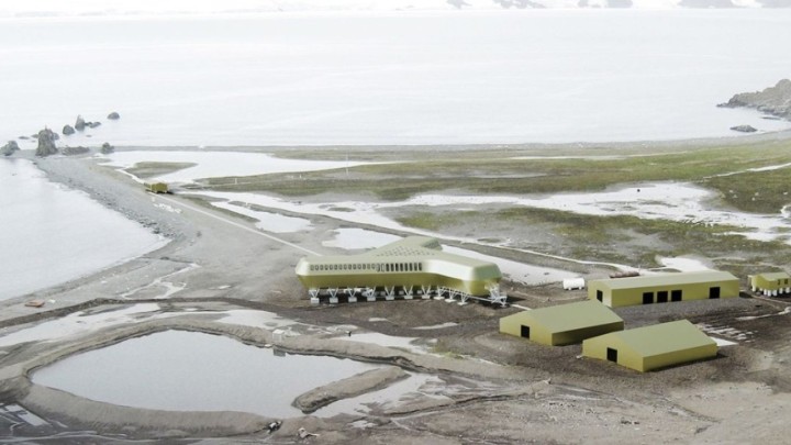 Bauštela na 'kraju svijeta': Na Antarktici niče futuristički centar nalik zrakoplovu, zanimljivo je tko ga gradi