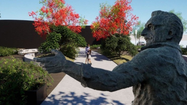 I ovaj grad dobiva novi trg, Tuđmanov spomenik bit će centralna točka