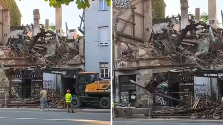 VIDEO: Padaju cigle po Maksimirskoj! Gdje su policija i nadležni inspektori?