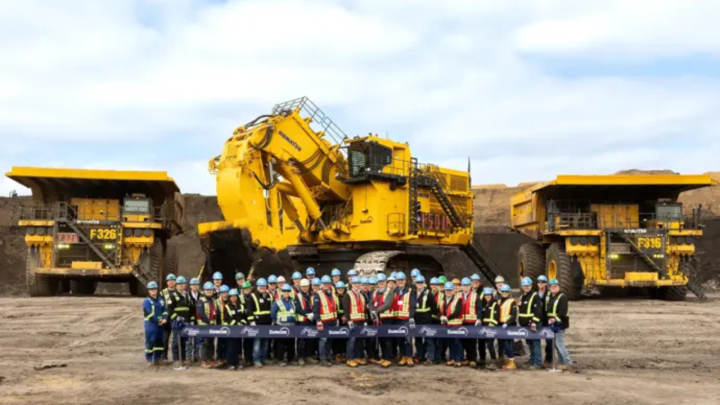 Ovo je prvi hidraulički rudarski bager: Proizveli su ga Japanci, dio je 'teške' klase od 900 tona