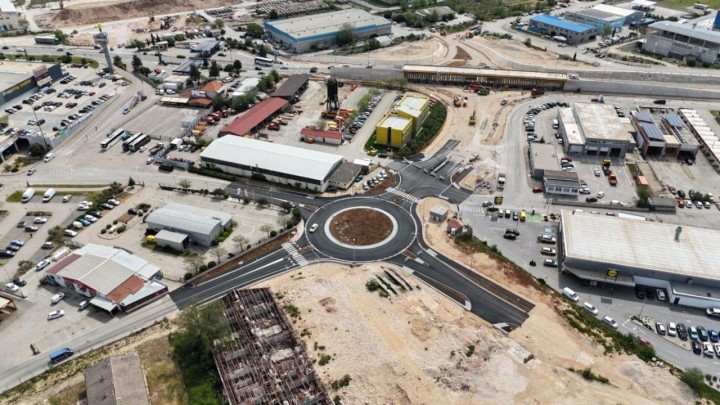Dalmatinsko gradilište iz zraka: Završen jedan rotor, betoniran i nadvožnjak