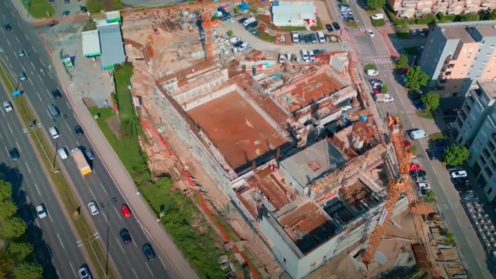 Prvi bazen na zapadu Zagreba iz zraka: Izgleda impresivno, kao da je uskoro gotovo