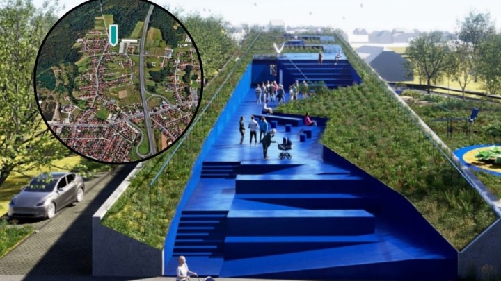 Ovo bi mogla biti najčudnija zgrada vrtića u Hrvatskoj: Ima šetnicu na krovu!