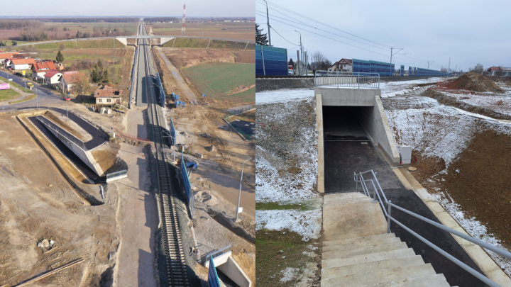 Ispod pruge otvoren važan pothodnik, dio je najvećeg željezničkog projekta u Hrvatskoj