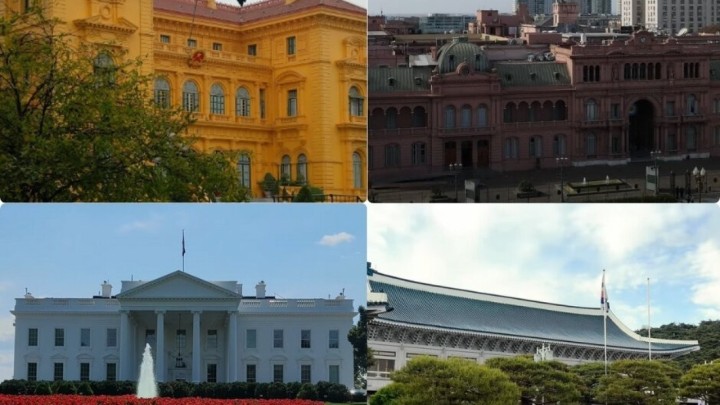 Žuta, plava, roza i bijela: Obojane predsjedničke rezidencije