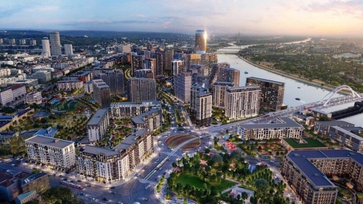 Širi se Beograd na vodi: Niče novi stambeni kompleks na području bivšeg autobusnog kolodvora